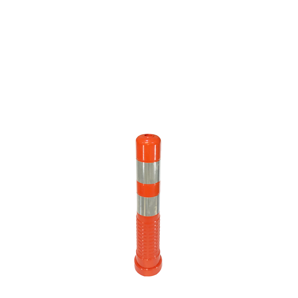 Tabansız Delinatör En Ucuz Delinatör Plastik Otopark Trafik Esnek Delinatör TPE  Şerit Ayırıcı 45 cm  (Turuncu) Ekonomik