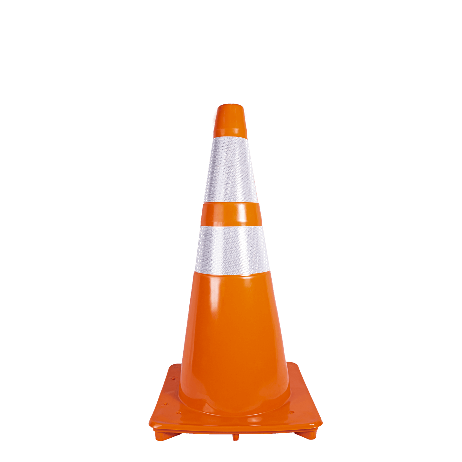 70 cm  Koni Trafik Konisi Plastik Trafik Duba Reflektör Koni Otopark Dubası