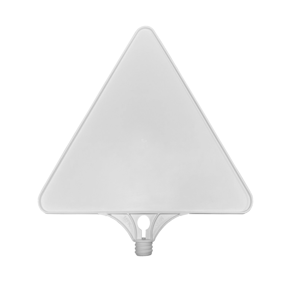 Üçgen Plastik Levha Reklam Levhası İş Yeri Dükkan Firma Tabelası