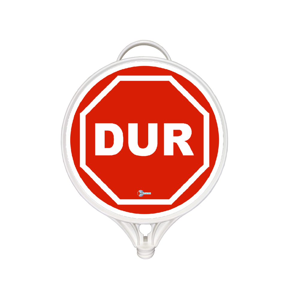 Dur İşareti Dikkat Dur Levhası Anlamı Plastik Uyarı Trafik Tabelası Fiyatı( Tek Taraflı)