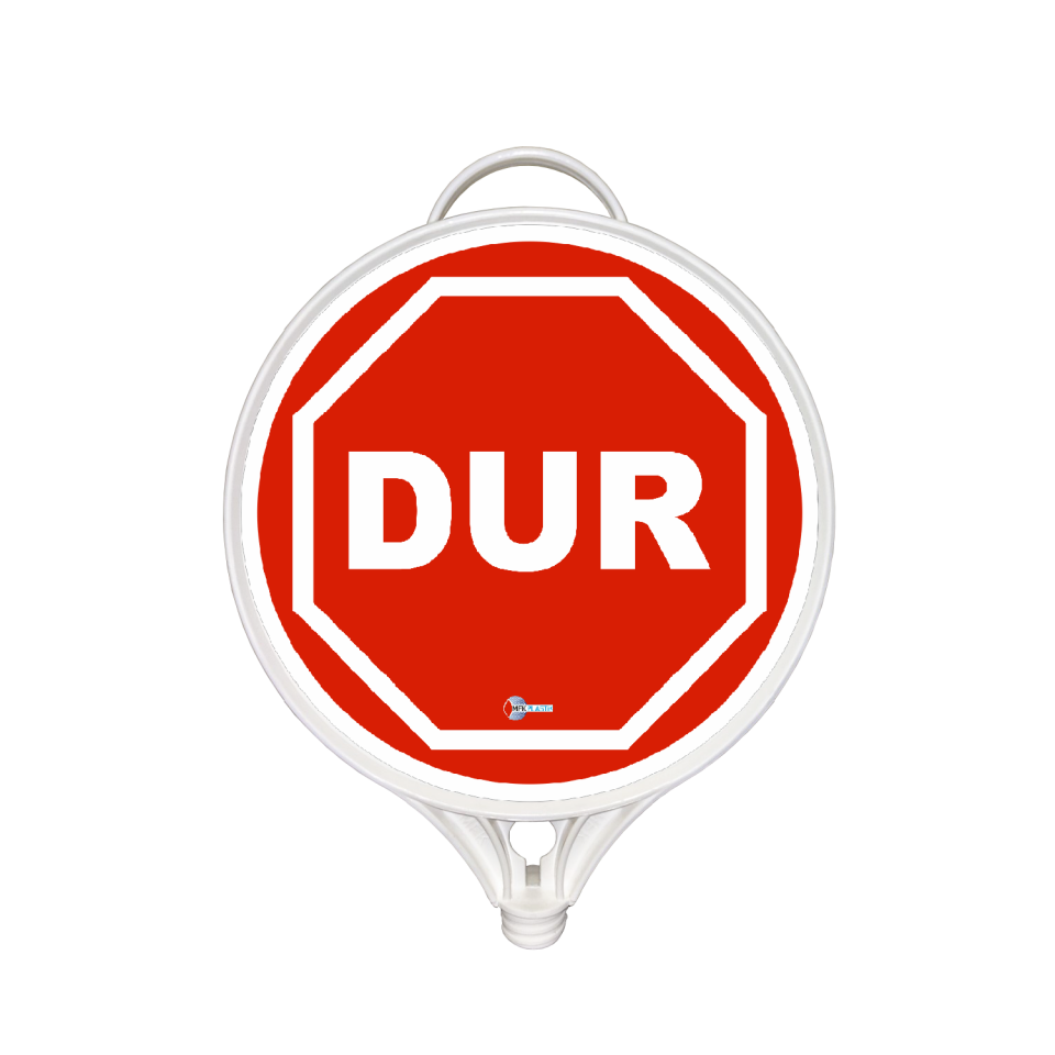 Dur İşareti Dikkat Dur Levhası Anlamı Plastik Uyarı Trafik Tabelası Fiyatı( Tek Taraflı)