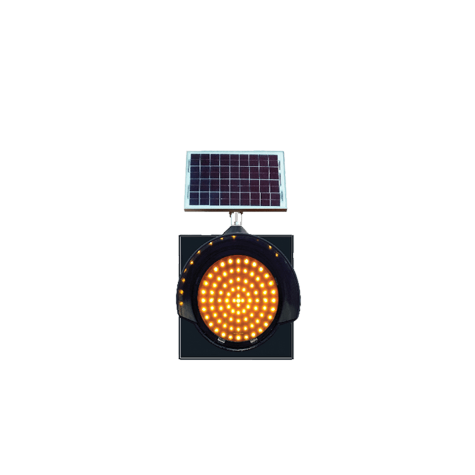 Solar Flaşör Uyarı Lambası Fiyatı Güneş Enerjili Ledli Trafik Lambası Sarı Q200
