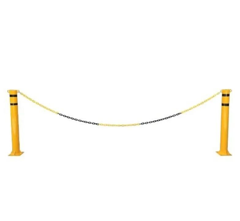 Demir Bariyer Metal Duba Fiyatları Delinatör Sabit Baba Park Bariyeri 75 cm