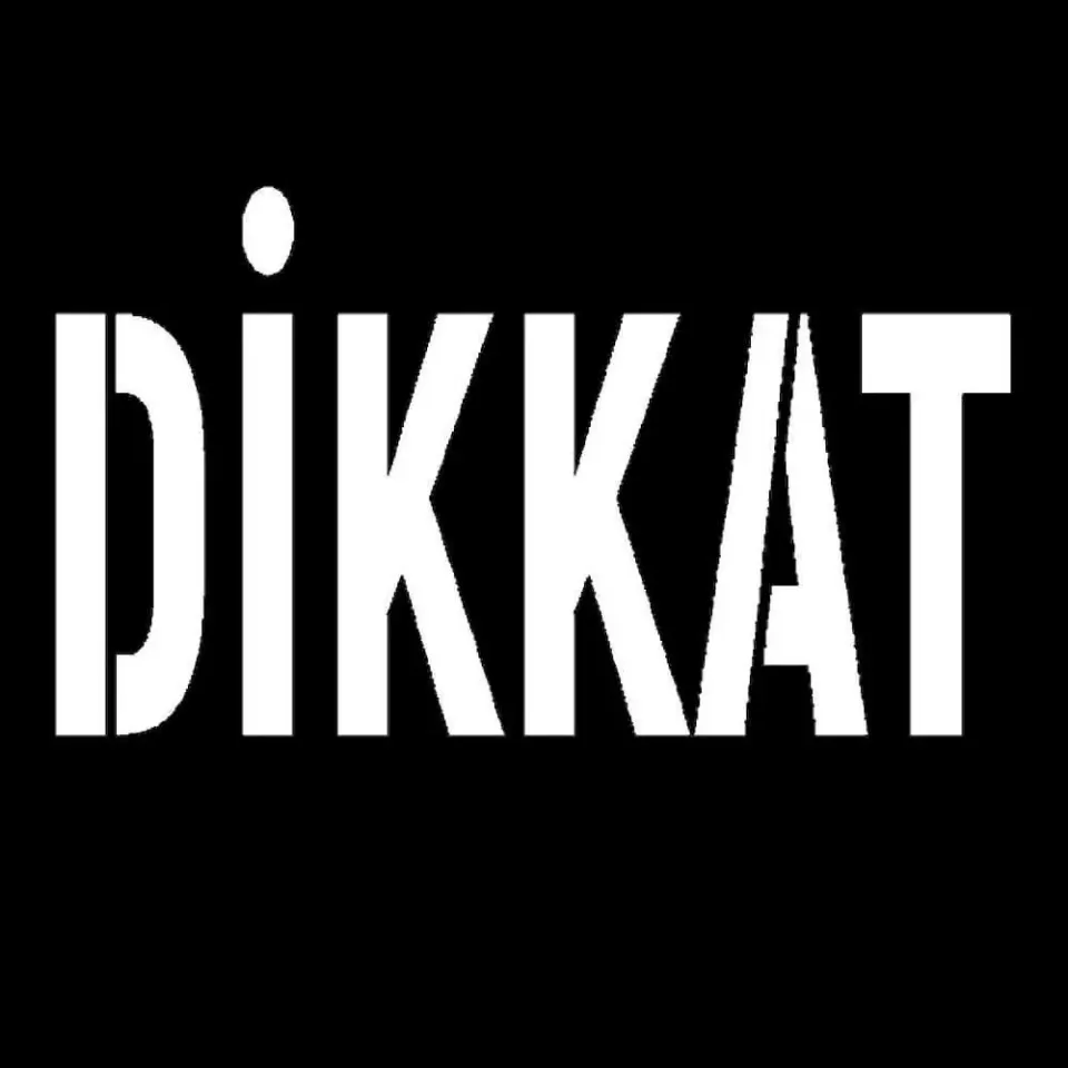 Dikkat Sembolü Boyama Şablonu Alüminyum Otopark Boya Şablonu Fiyatı 50x50 cm / 100x100 cm