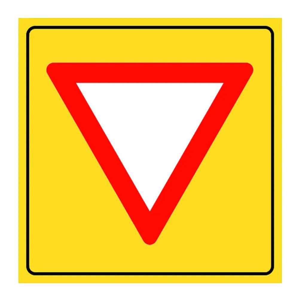 Yol Ver Tabelası İşareti Yol Bakım Onarım Trafik Levhası Fiyatı Anlamı TT-1