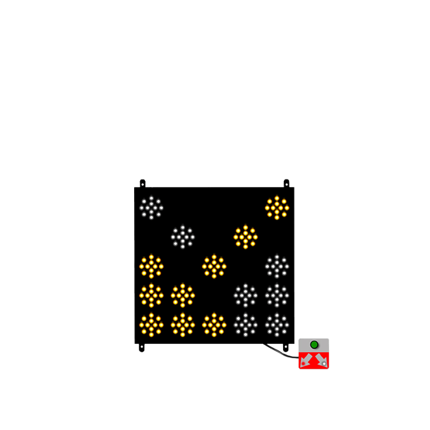 Kamyon Arkası Levha Ledli Elektrikli Kamyonet Çöp Kamyon Arkası Levha