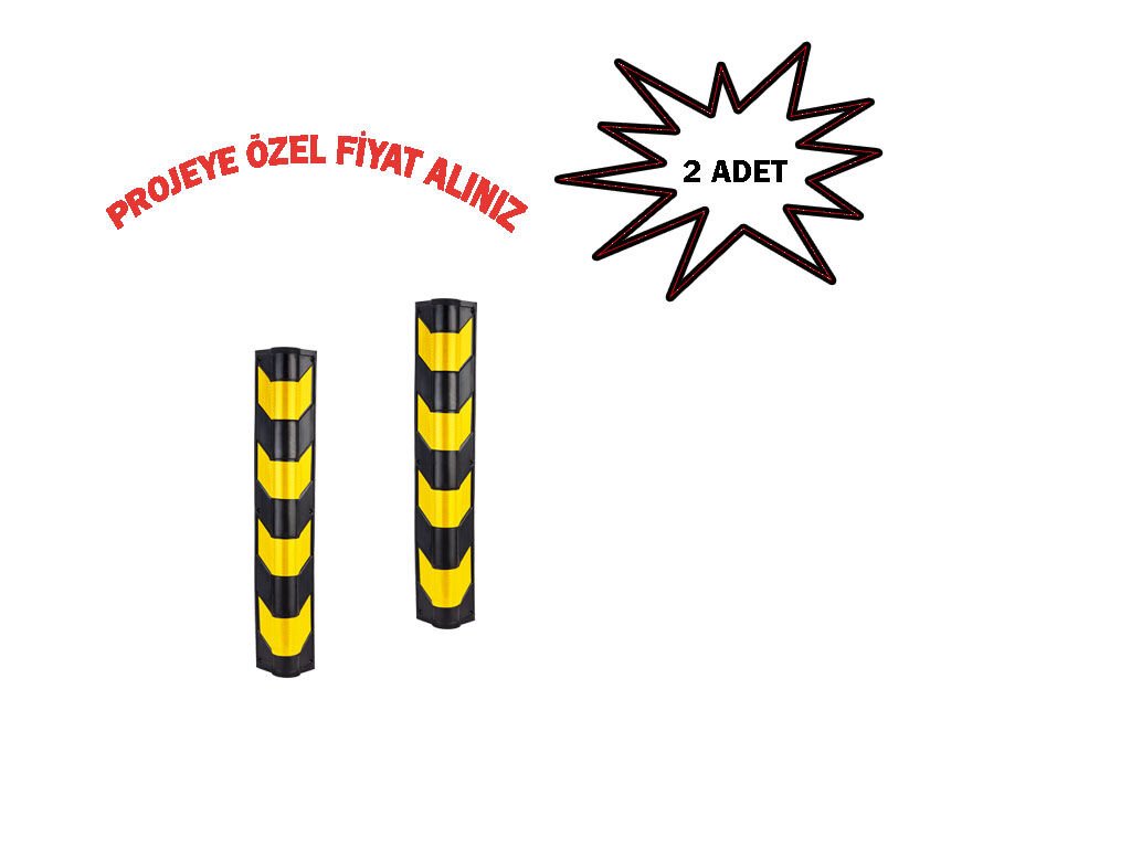 Kolon Köşe Koruyucu Kauçuk Otopark Kolon Koruma Oval Fiyatı