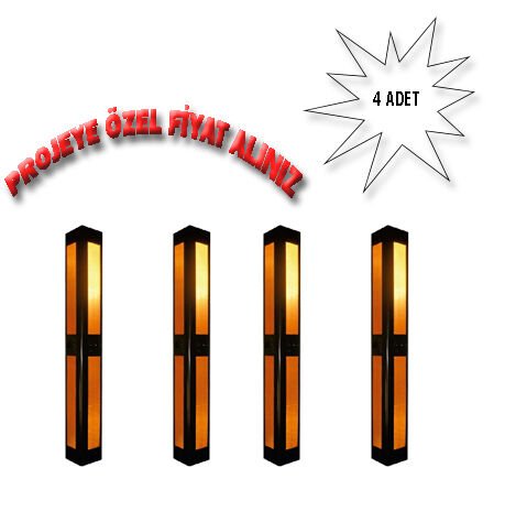 Otopark Kolon Köşe Koruyucu Köşeli Tip 4 Lü