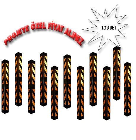 Otopark Kolon Köşe Koruyucu Köşeli Tip 10 lu