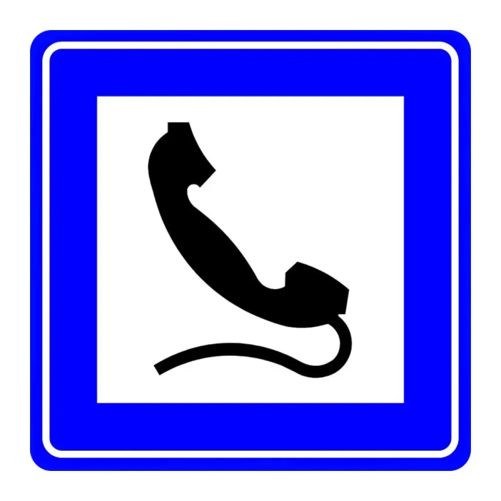 Telefon Levhası Trafik Bilgi İşareti Telefon Trafik Tabelası Anlamı Fiyatı