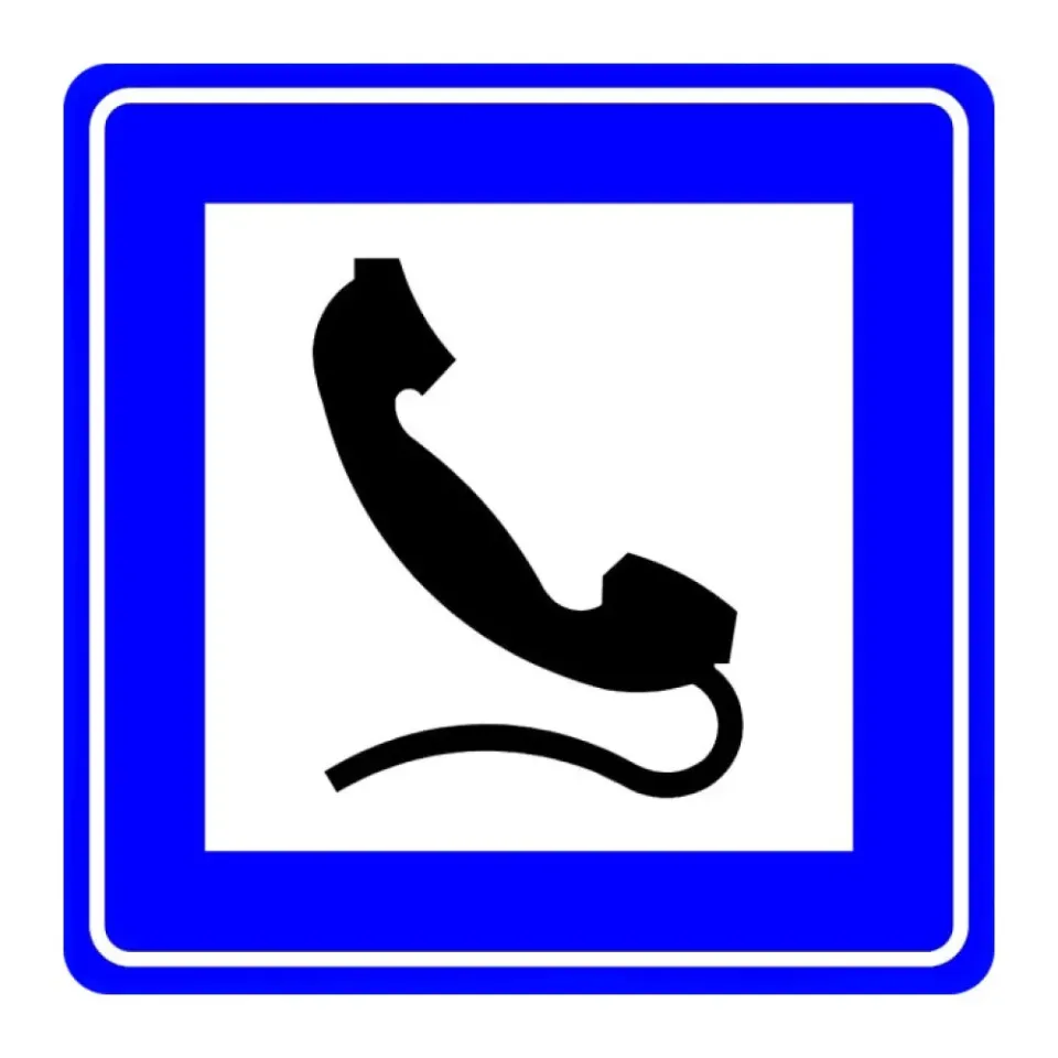 Telefon Levhası Trafik Bilgi İşareti Telefon Trafik Tabelası Anlamı Fiyatı