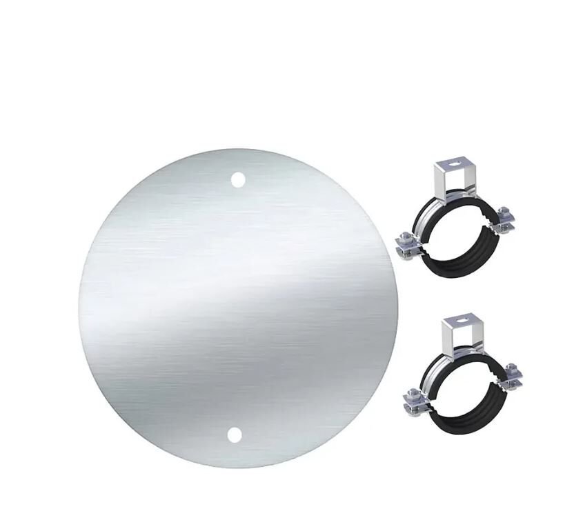 Levha Kelepçesi (60 çap) Tabela Levha Montaj Kelepçesi (2 Adet)