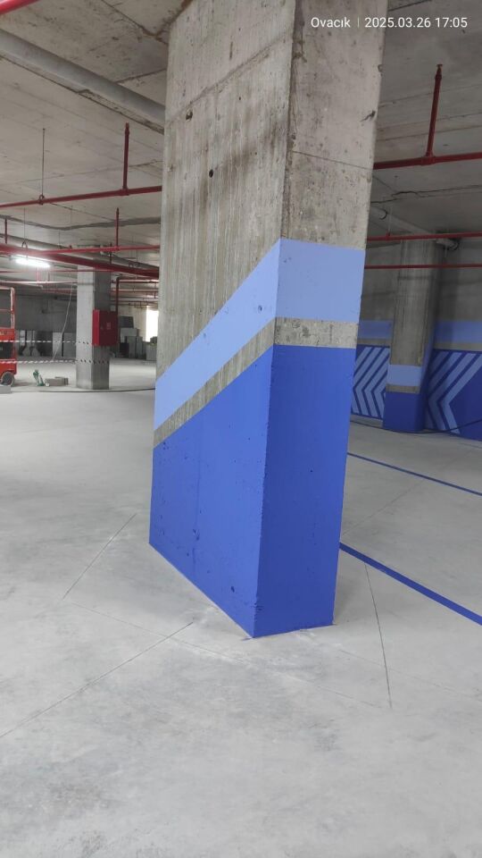 Otopark Çizgi ,Proje,Tasarım