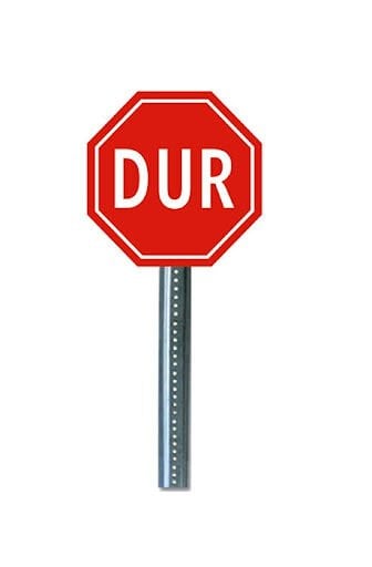 Omega Direk Birim Fiyat Trafik Levha Direği Üretimi İmalatı 2 Metre 3mm