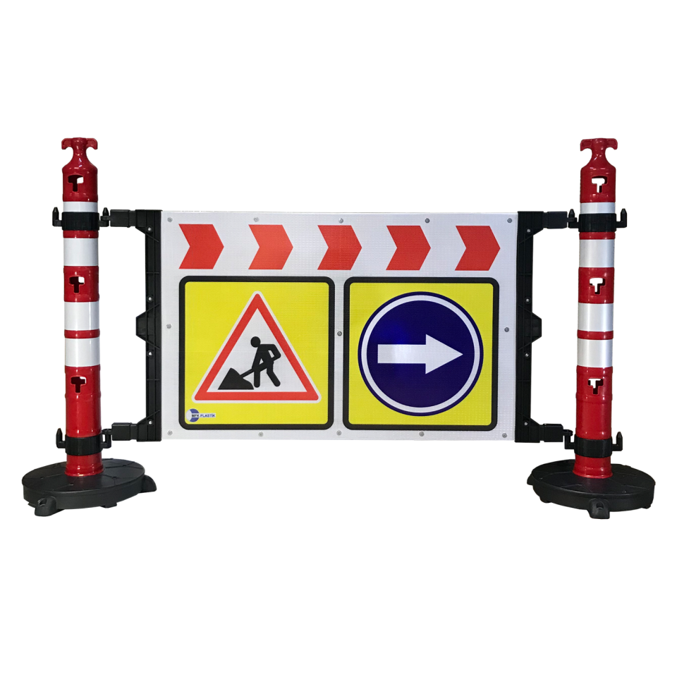Kauçuk Tabanlı, Emniyet Dikmesi ,Plastik Ağırlıklı Yol Dikme Trafik Yol Uyarı Dikmesi Fiyatı