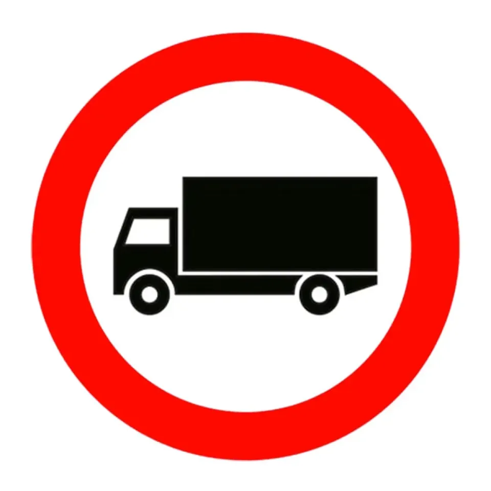 Otobüs Giremez Levhası Otobüs Giremez İşareti Trafik Tabelası TT-10b