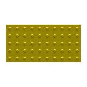 Görme Engelli Yürüme Yüzeyleri ,Yürüme işaretlemeleri Uyarıcı Tip (Sarı) 60x30 cm