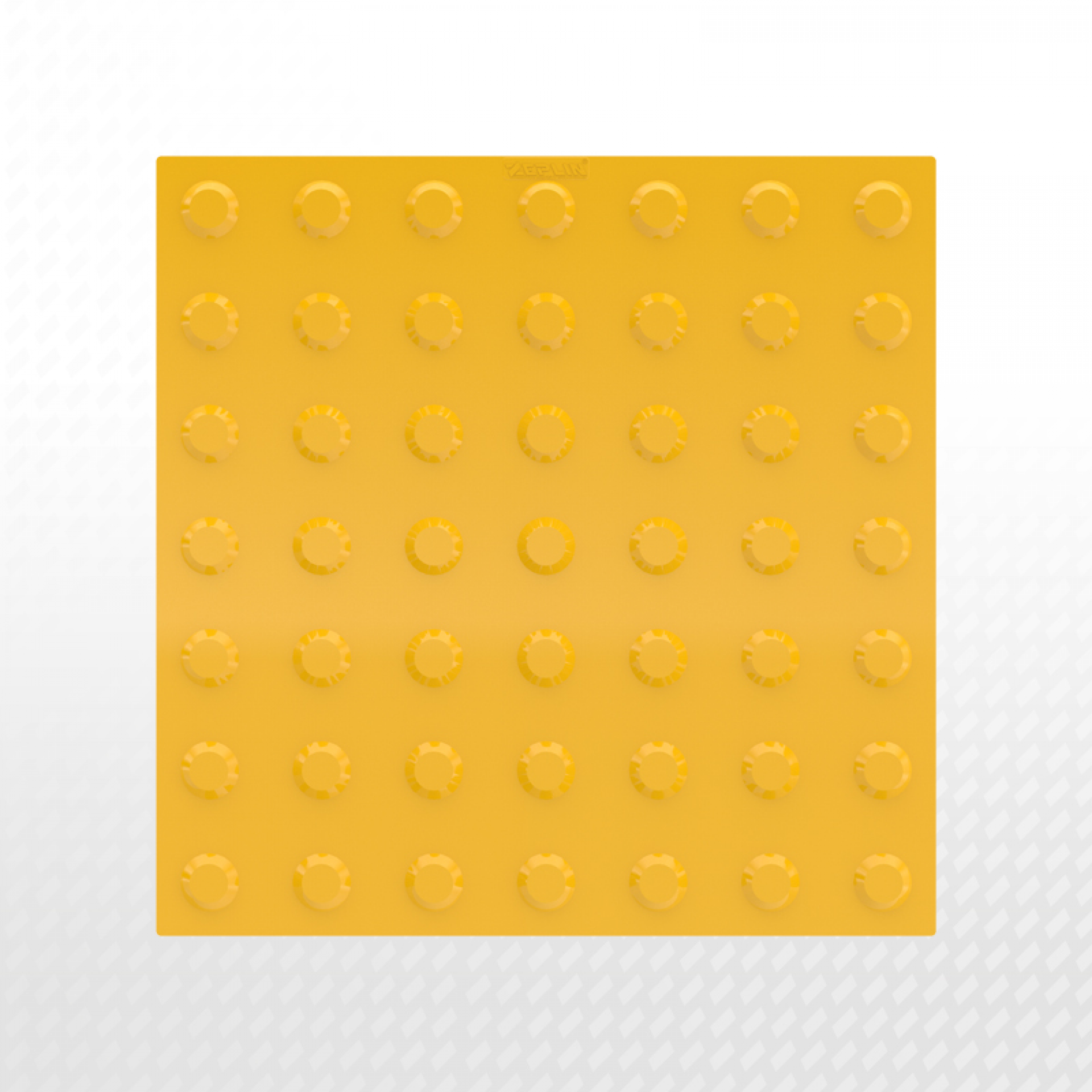 Hissedilebilir Yüzey Görme Engelli Yürüme Yüzeyleri Uyarıcı Tip (Sarı) 30x30cm