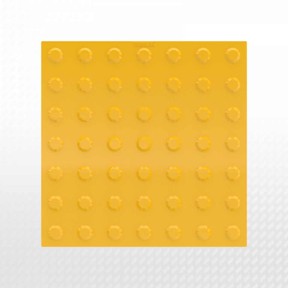 Hissedilebilir Yüzey Görme Engelli Yürüme Yüzeyleri Uyarıcı Tip (Sarı) 30x30cm